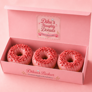 Sweet Blush Donut Box (3 pcs)