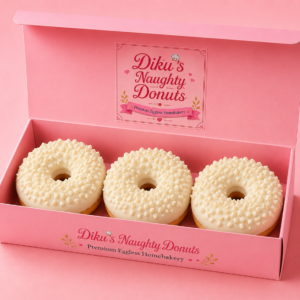 Snow Kiss Donut Box (3 pcs)