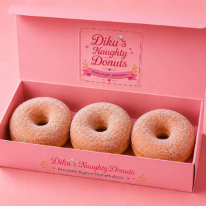Sugar Cloud Donut Box (3 pcs)
