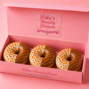 Butterscottch Bliss Donut Box (3 pcs)