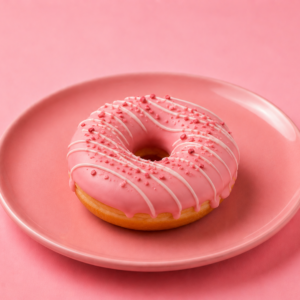 Sweet Blush Donut  (1 pcs)