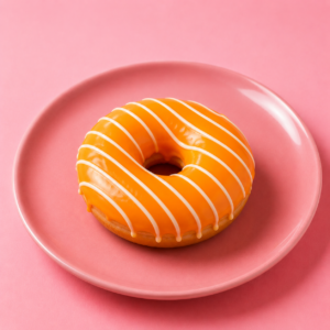 Orange Obsession Donut (1pcs)